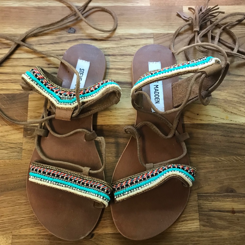 Steve Madden Lace Up Sandals